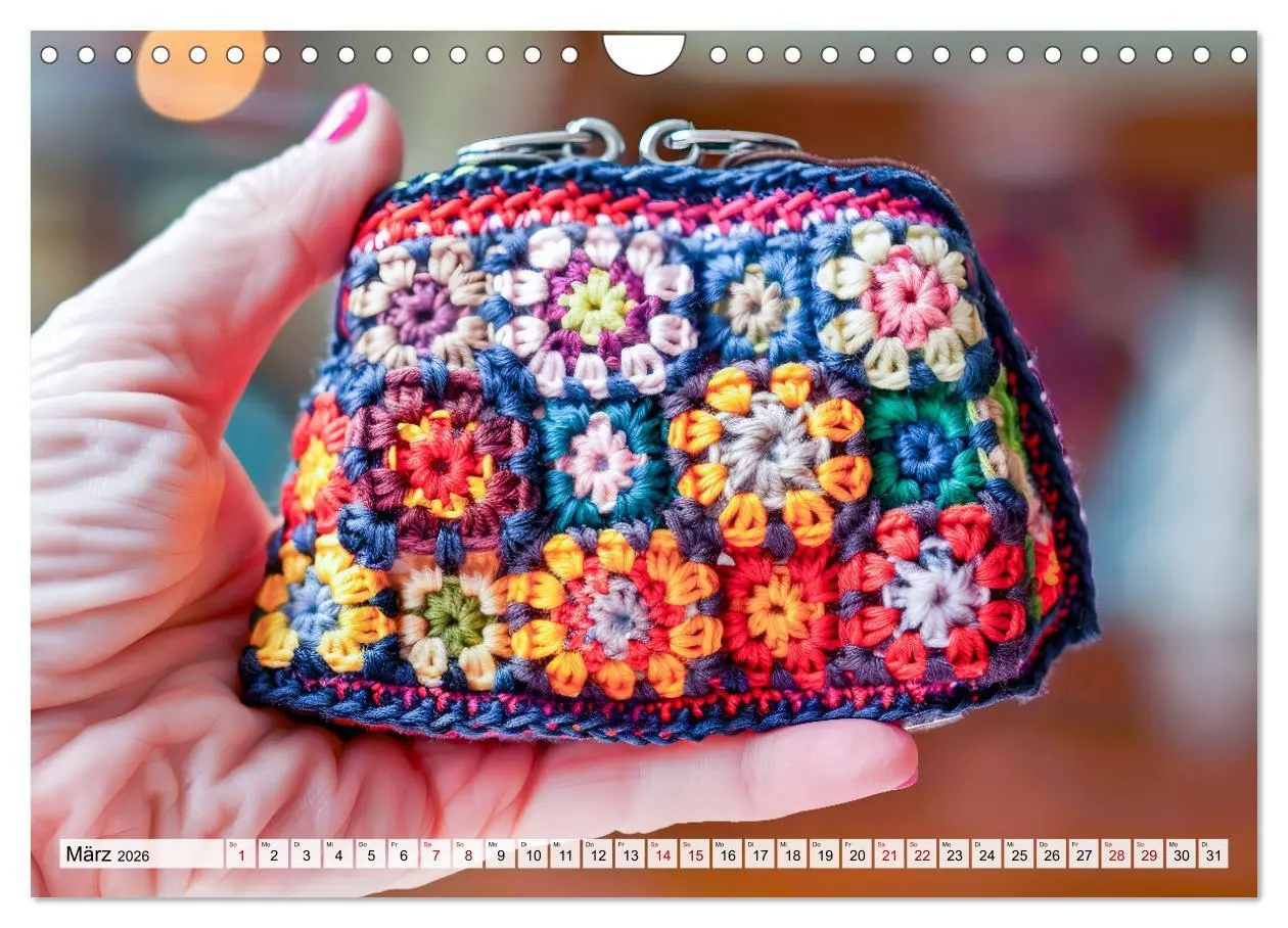 Bild: 9783457343449 | Granny Square Kunst - Ein Jahr voller kreativer Häkelideen...