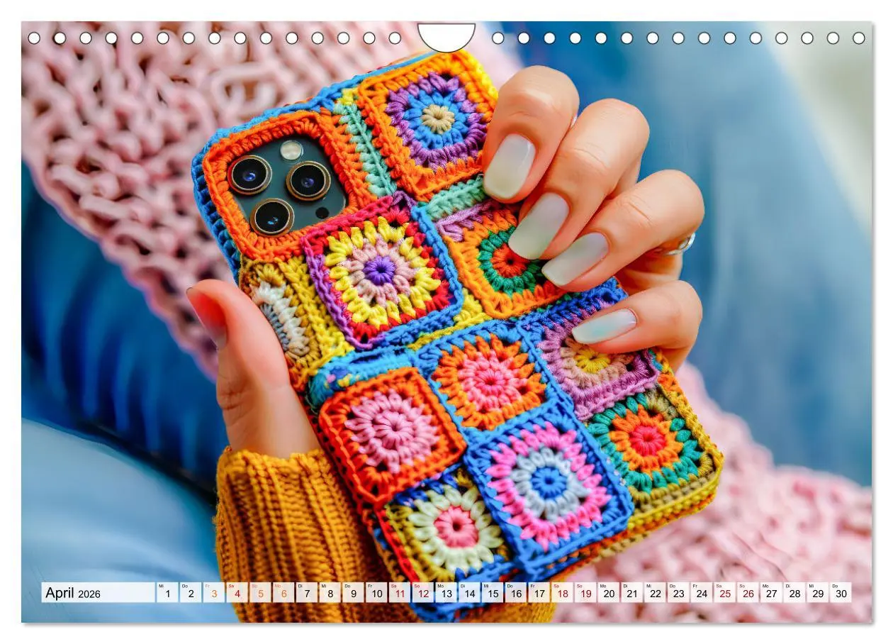 Bild: 9783457343449 | Granny Square Kunst - Ein Jahr voller kreativer Häkelideen...