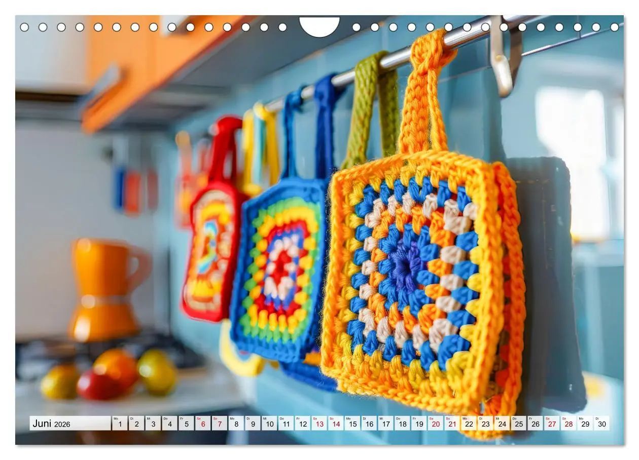Bild: 9783457343449 | Granny Square Kunst - Ein Jahr voller kreativer Häkelideen...