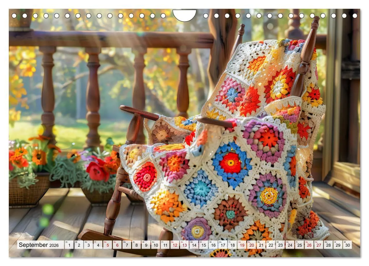 Bild: 9783457343449 | Granny Square Kunst - Ein Jahr voller kreativer Häkelideen...