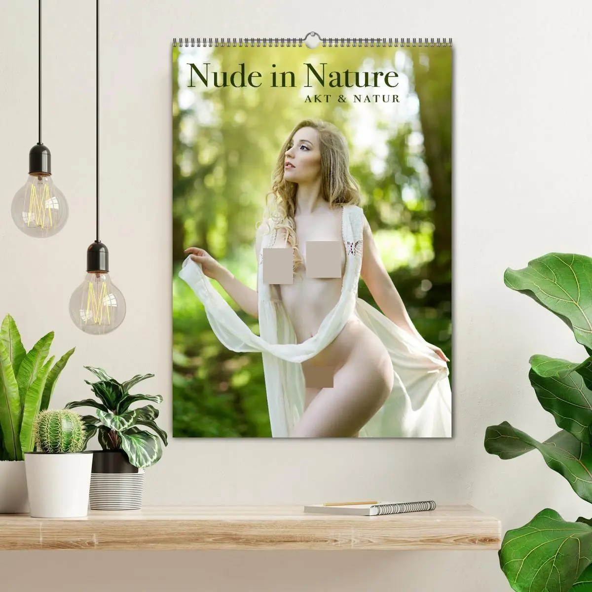 Bild: 9783569763449 | Nude in Nature - Akt und Natur (Wandkalender 2027 DIN A2 hoch),...