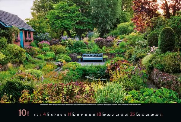 Bild: 9783731883449 | Magische Gärten 2026 | Verlag Korsch | Kalender | 14 S. | Deutsch