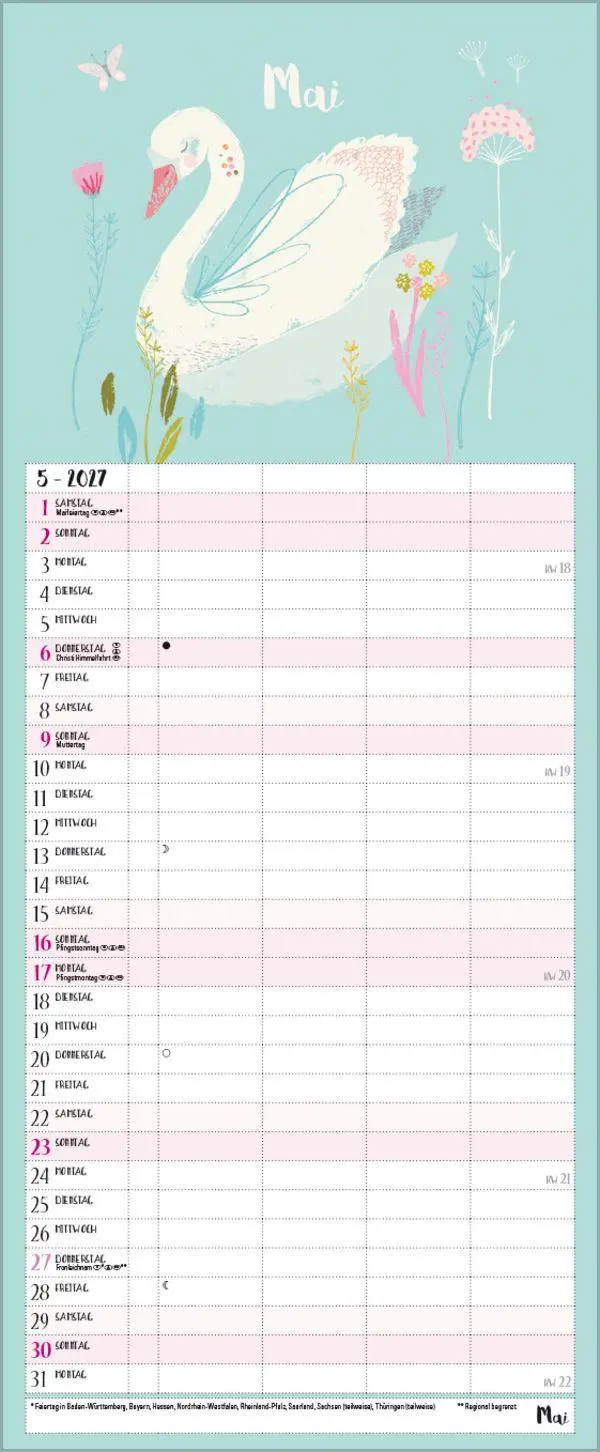 Bild: 9783819303449 | Kleine Freunde 2027 | Verlag Korsch | Kalender | 14 S. | Deutsch