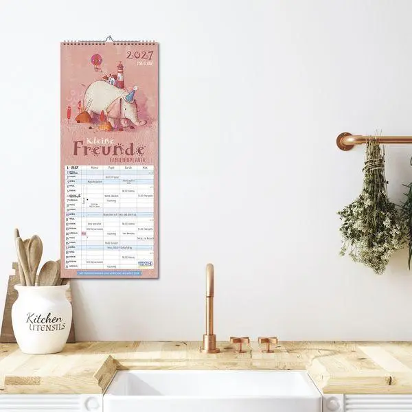 Bild: 9783819303449 | Kleine Freunde 2027 | Verlag Korsch | Kalender | 14 S. | Deutsch