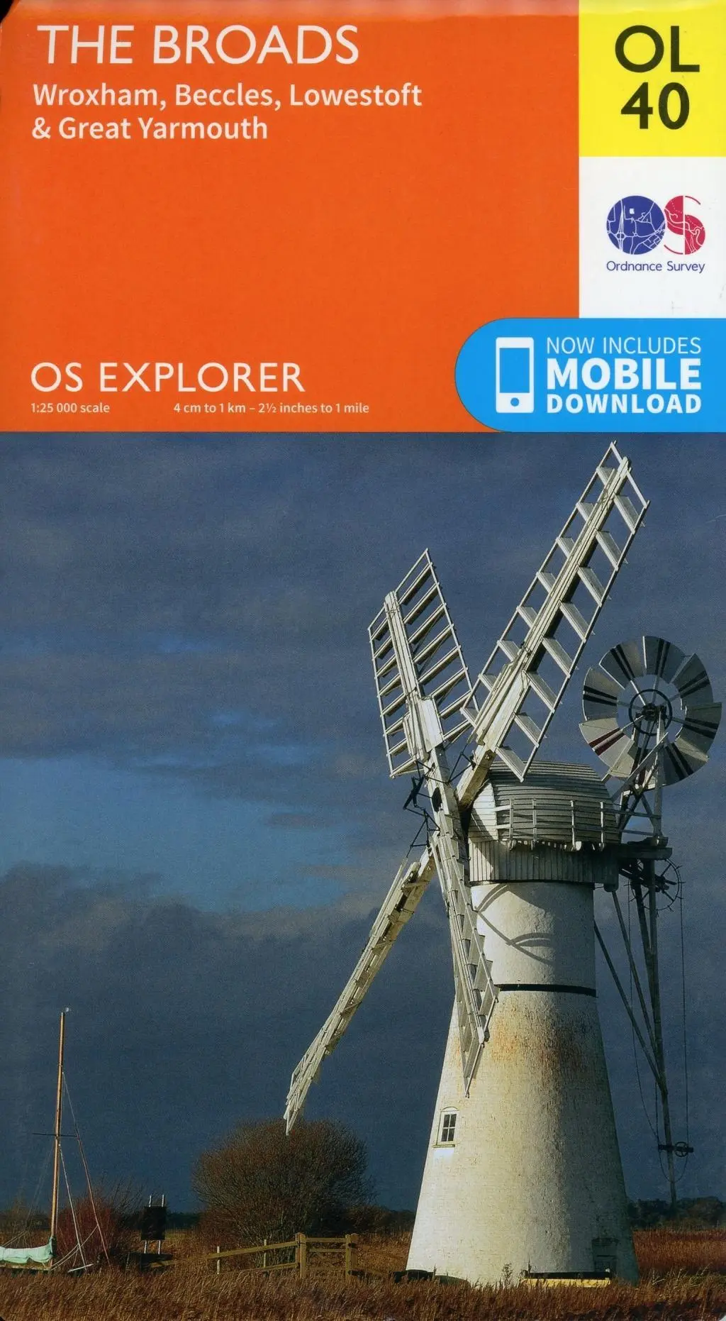 Cover: 9780319263549 | The Broads | Wroxham, Beccles, Lowestoft &amp; Great Yarmouth | Englisch