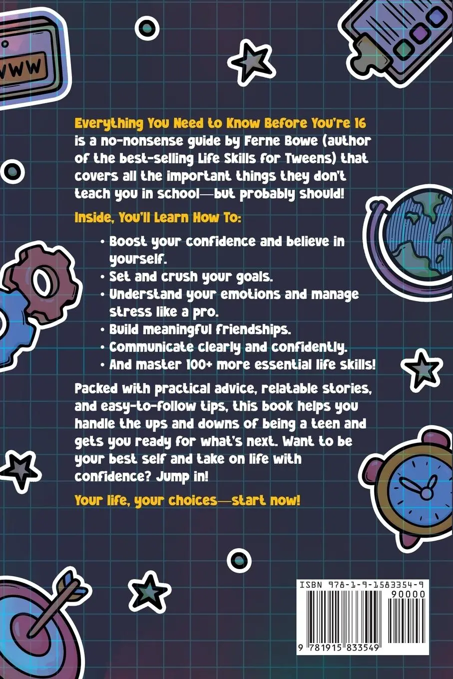 Rückseite: 9781915833549 | Everything You Need to Know Before You're 16 (But Won't Get Taught...