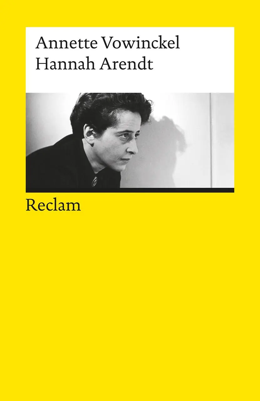 Cover: 9783150193549 | Hannah Arendt | Annette Vowinckel | Taschenbuch | 136 S. | Deutsch