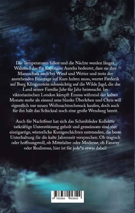 Rückseite: 9783384453549 | Nachtfrost | Eine kleine Winter-Anthologie | Schreibfeder | Buch