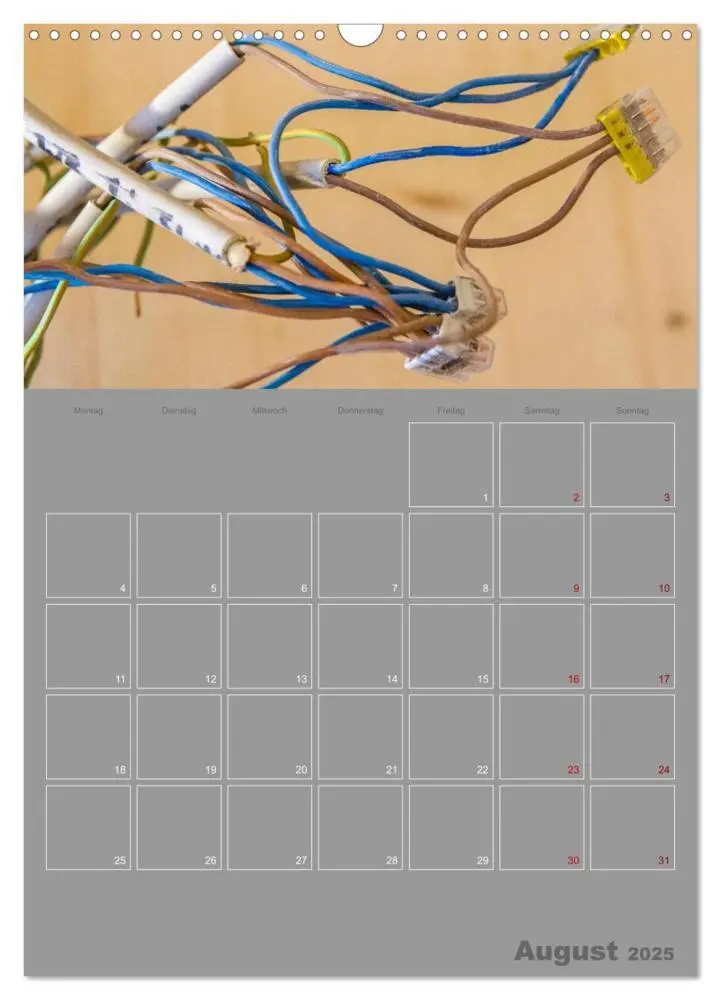 Bild: 9783435933549 | Brandgefährliche elektrische Anlagen (Wandkalender 2025 DIN A3...