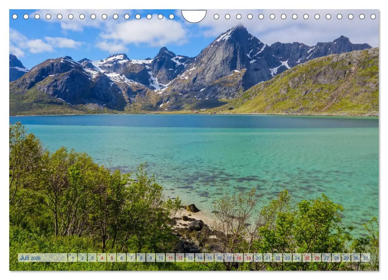 Bild: 9783457883549 | Die Lofoten - Eine Bilder-Reise (Wandkalender 2026 DIN A4 quer),...