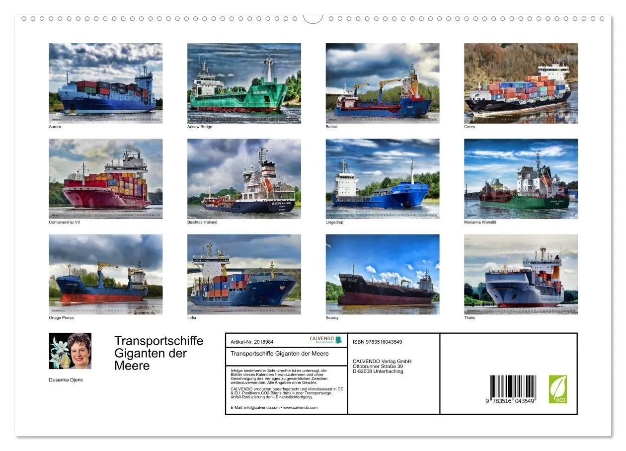 Bild: 9783516043549 | Transportschiffe Giganten der Meere (hochwertiger Premium...