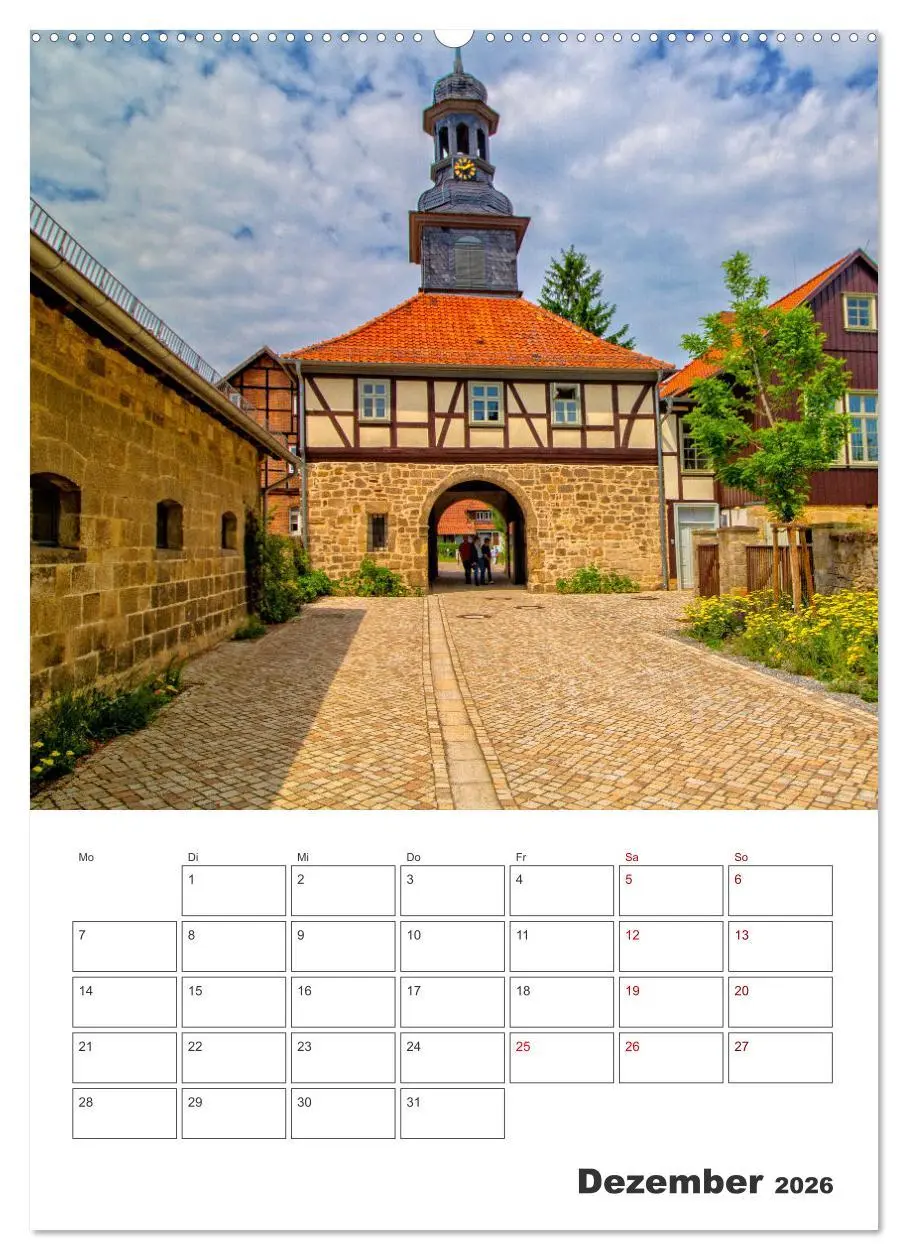 Bild: 9783516283549 | Blankenburg am Harz - Terminplaner (Wandkalender 2026 DIN A2 hoch),...