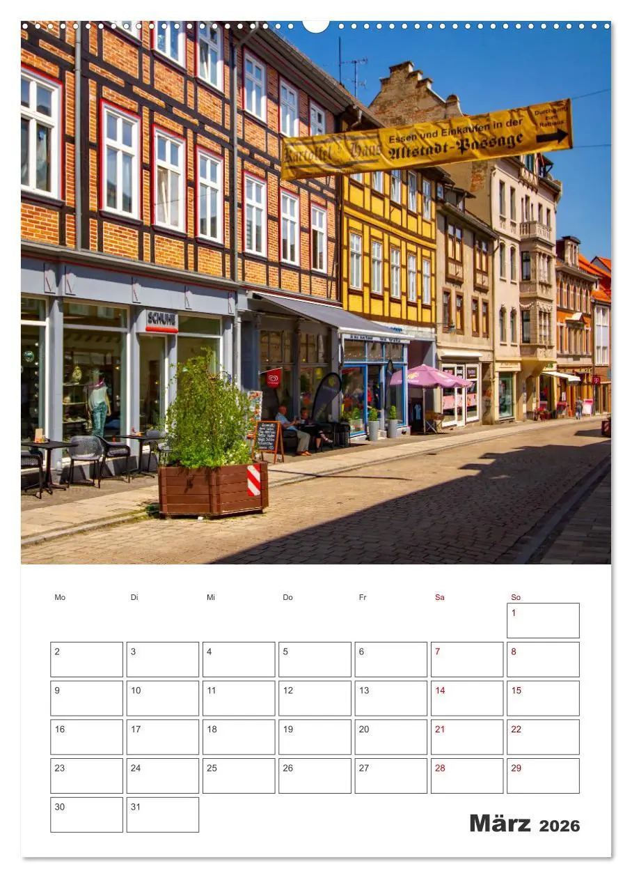 Bild: 9783516283549 | Blankenburg am Harz - Terminplaner (Wandkalender 2026 DIN A2 hoch),...