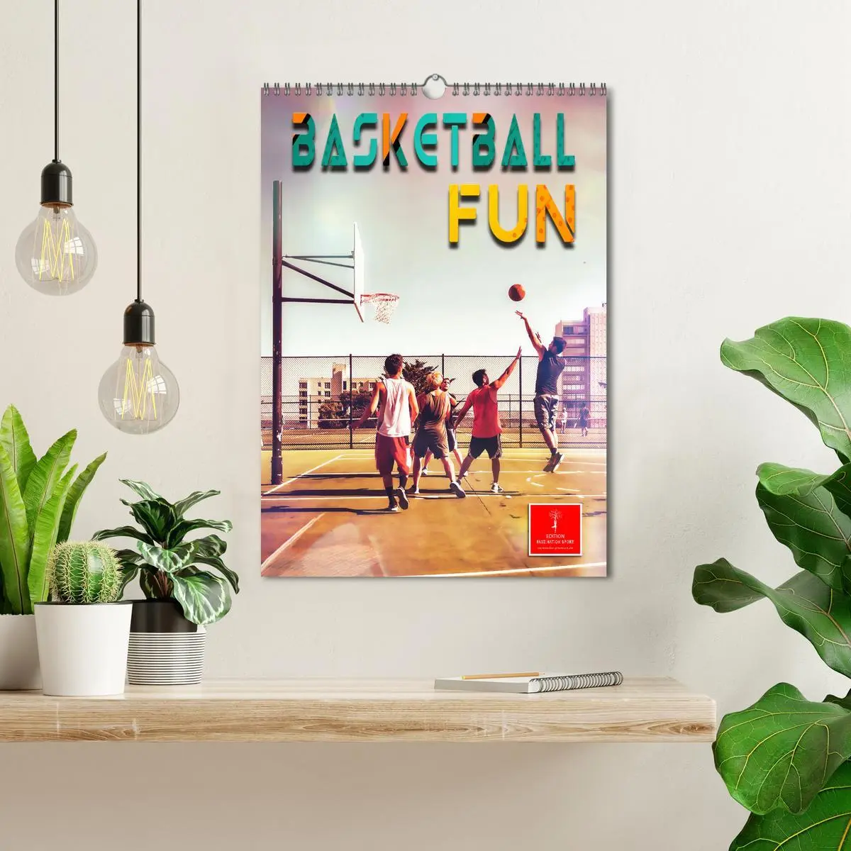 Bild: 9783516353549 | Basketball Fun (Wandkalender 2026 DIN A3 hoch), CALVENDO...