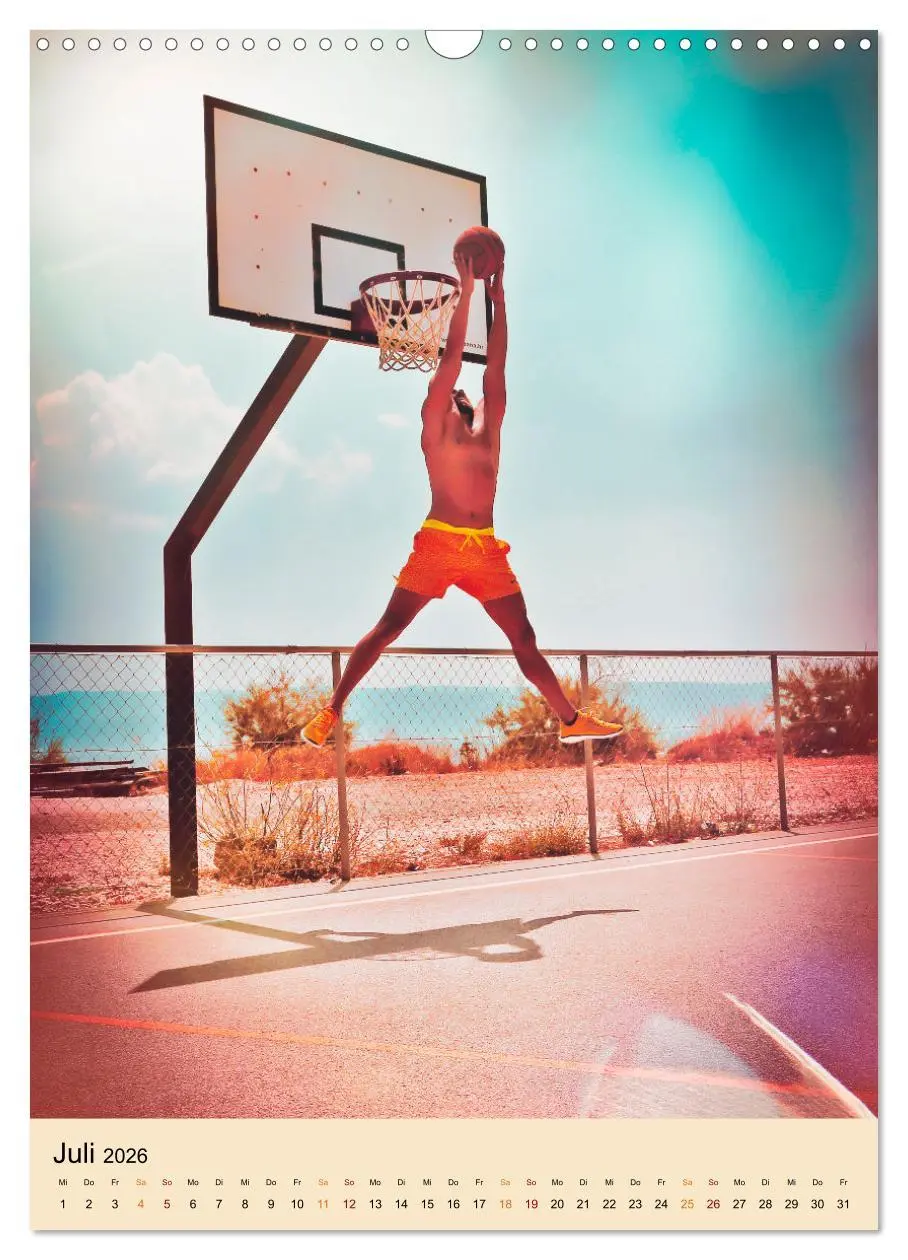 Bild: 9783516353549 | Basketball Fun (Wandkalender 2026 DIN A3 hoch), CALVENDO...