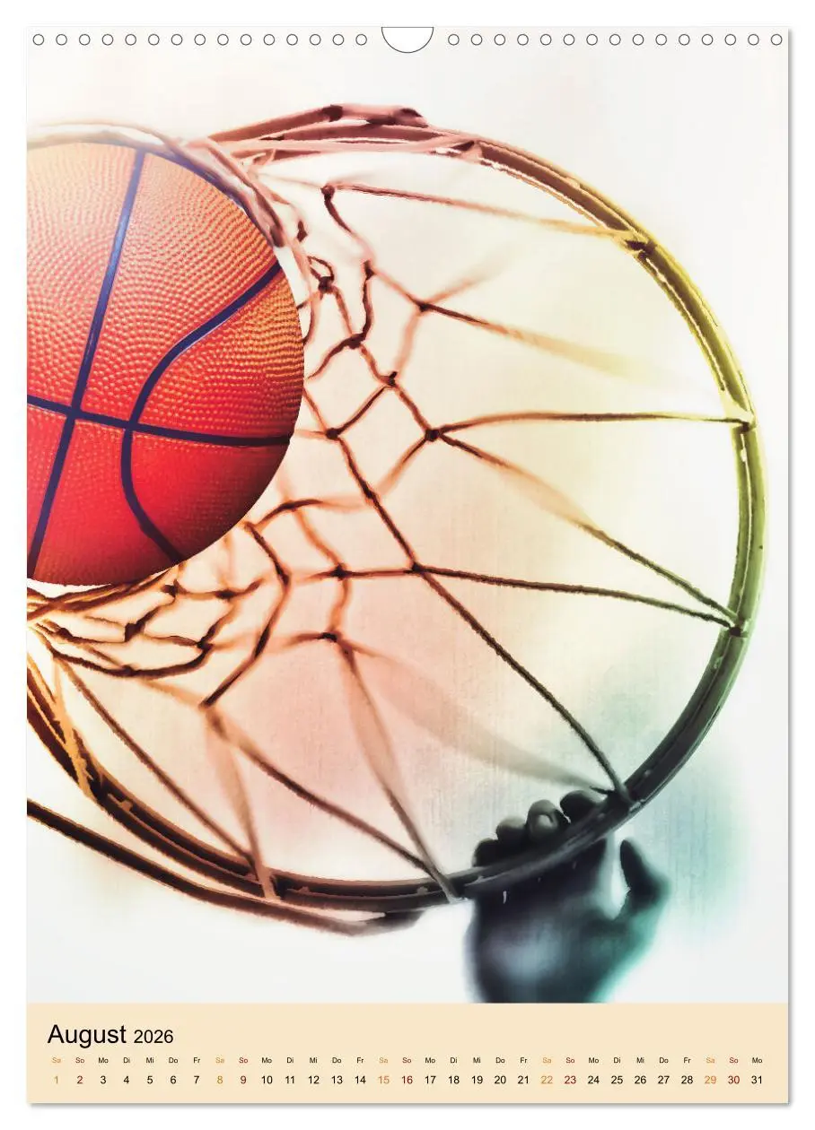 Bild: 9783516353549 | Basketball Fun (Wandkalender 2026 DIN A3 hoch), CALVENDO...