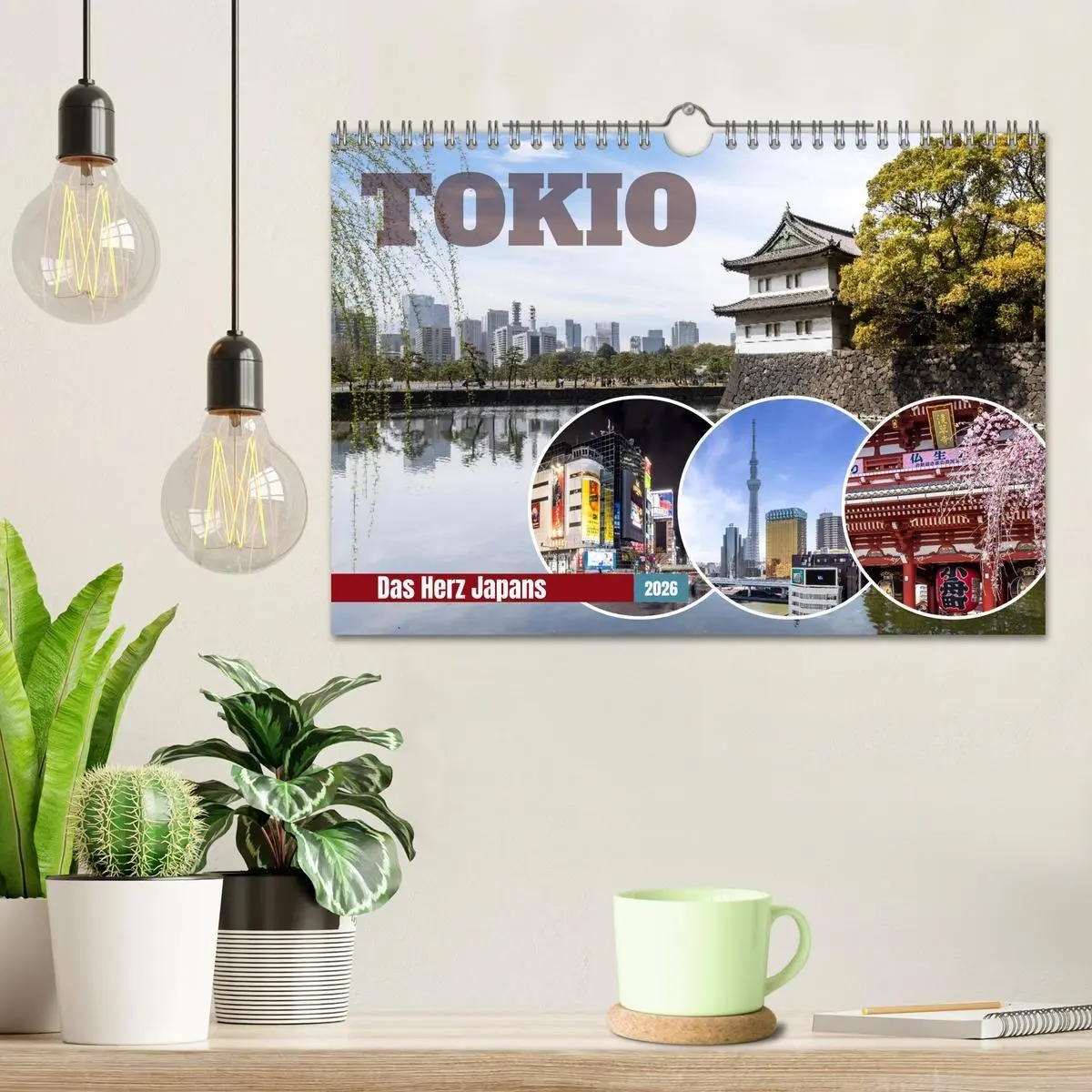 Bild: 9783516663549 | Tokio - Das Herz Japans (Wandkalender 2026 DIN A4 quer), CALVENDO...