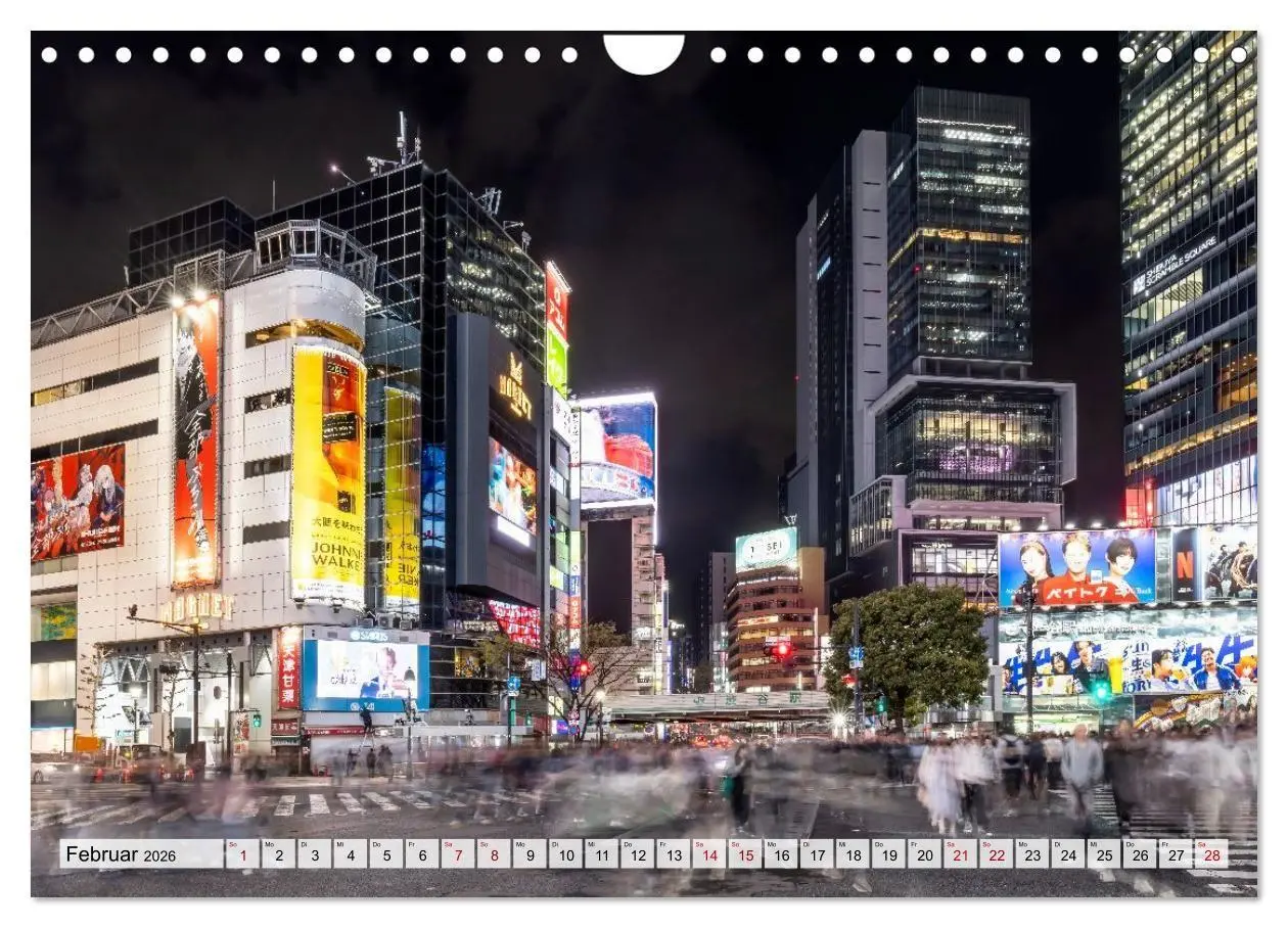 Bild: 9783516663549 | Tokio - Das Herz Japans (Wandkalender 2026 DIN A4 quer), CALVENDO...