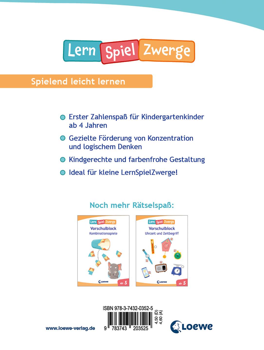 Rückseite: 9783743203549 | Die neuen LernSpielZwerge - Konzentrationsübungen | Christine Thau