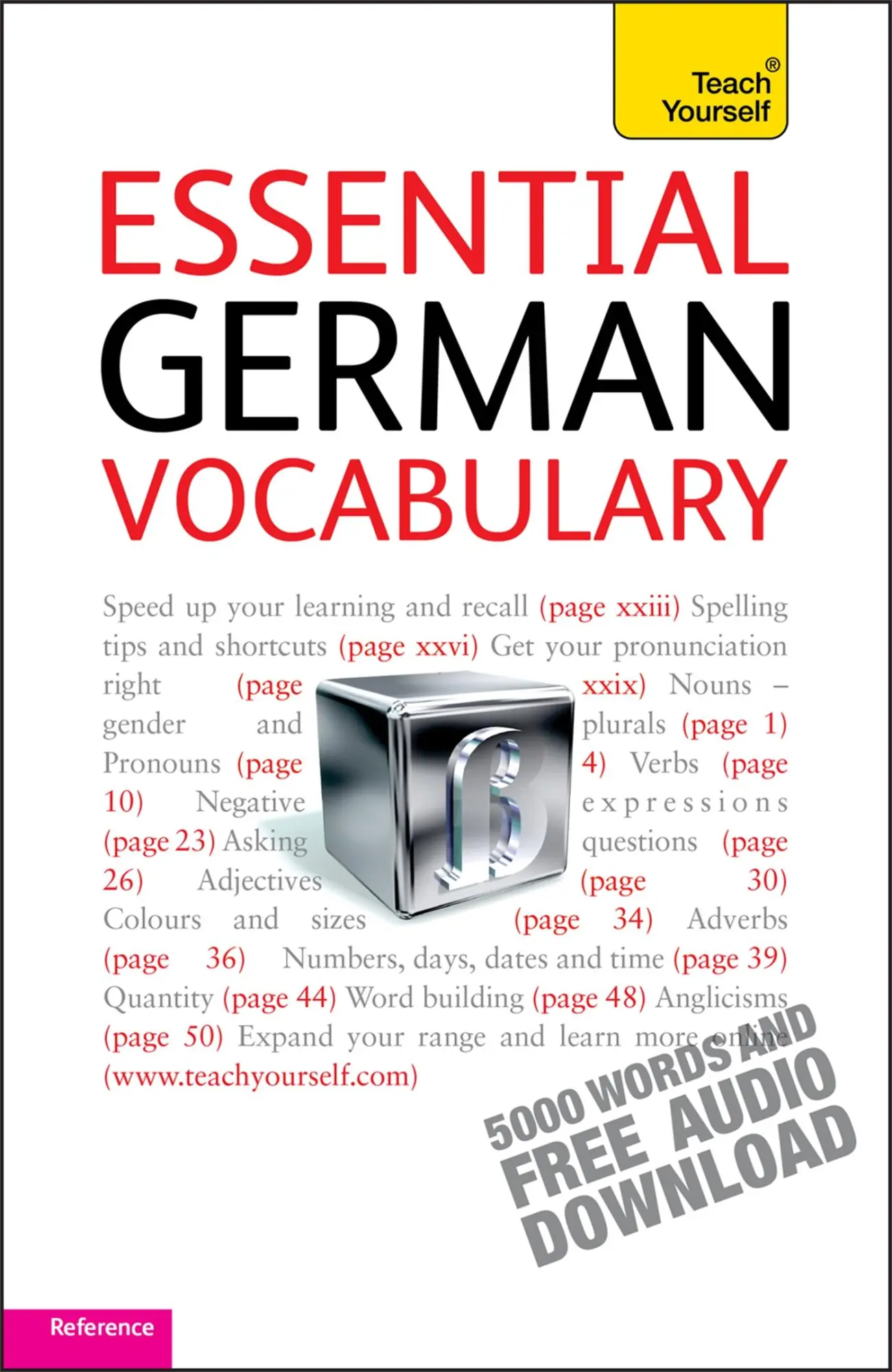 Cover: 9781444103649 | Teach Yourself. Essential German Vocabulary | Lisa Kahlen | Buch