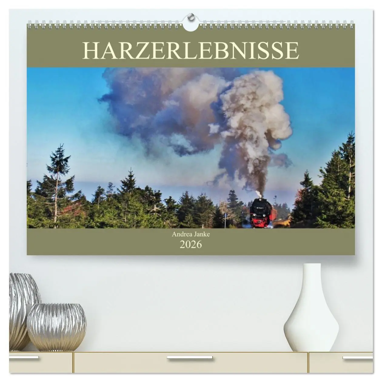 Cover: 9783457943649 | Harzerlebnisse (hochwertiger Premium Wandkalender 2026 DIN A2...