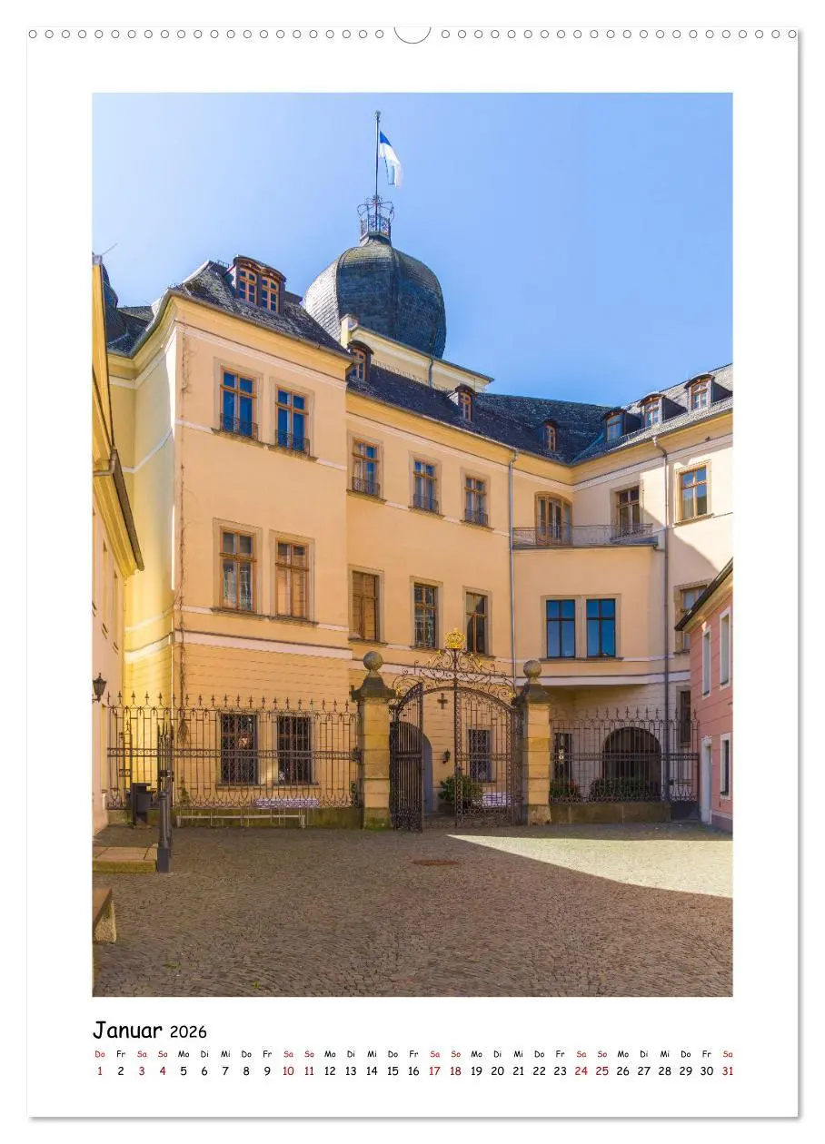Bild: 9783516273649 | Elsterperle Greiz (Wandkalender 2026 DIN A2 hoch), CALVENDO...