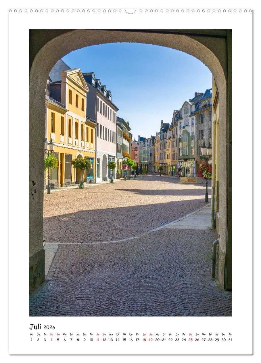Bild: 9783516273649 | Elsterperle Greiz (Wandkalender 2026 DIN A2 hoch), CALVENDO...