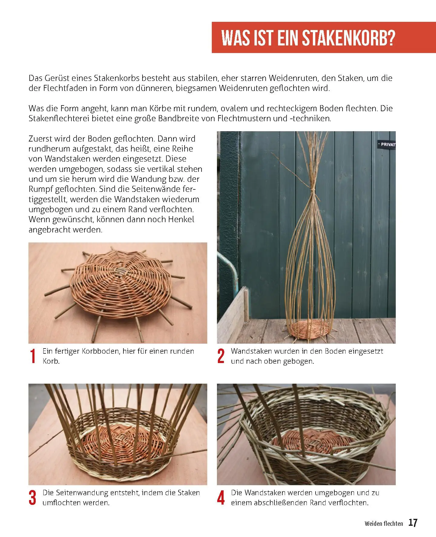 Bild: 9783958433649 | Weidenkörbe flechten | Jonathan Ridgeon | Taschenbuch | Land &amp; Werken