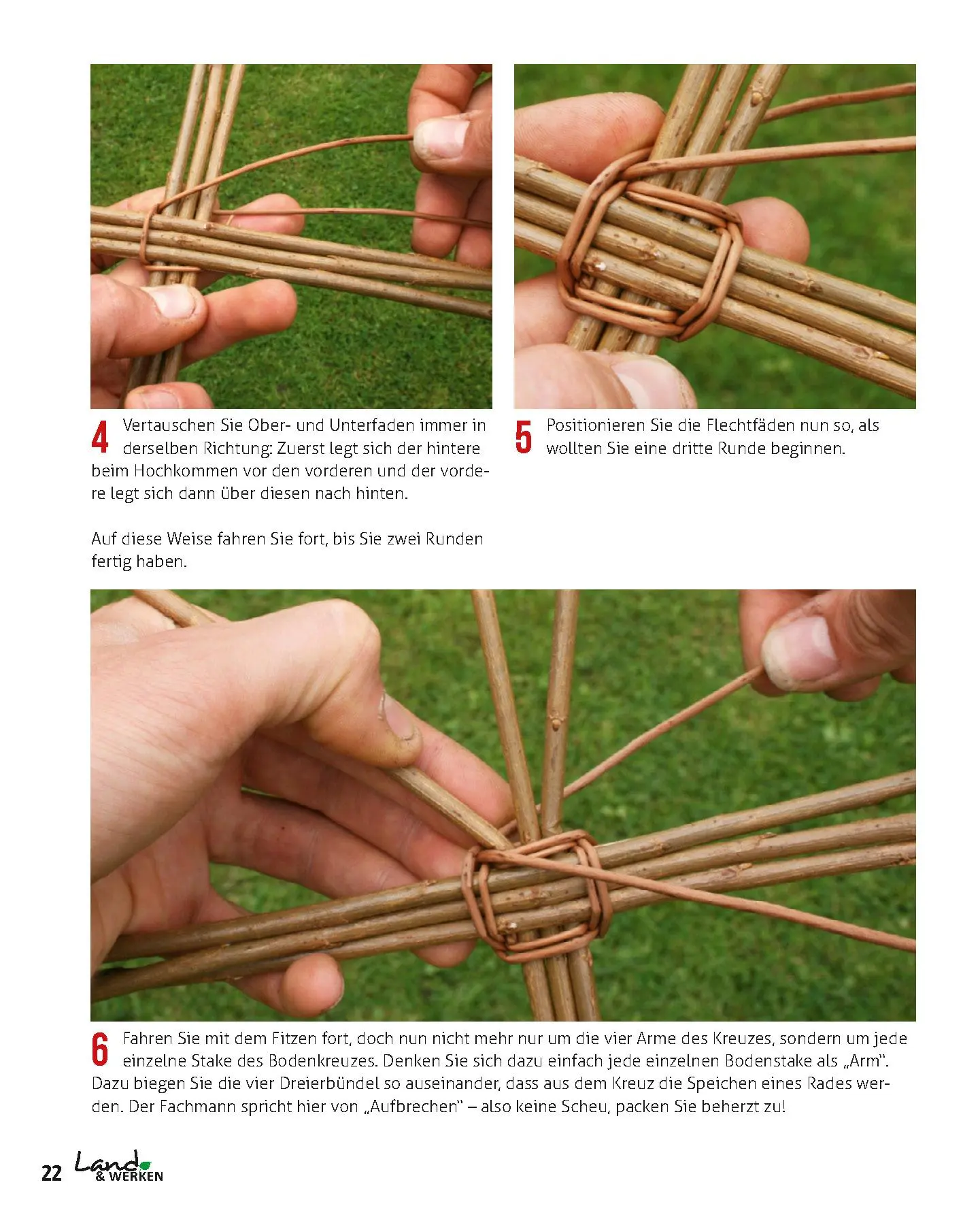 Bild: 9783958433649 | Weidenkörbe flechten | Jonathan Ridgeon | Taschenbuch | Land &amp; Werken
