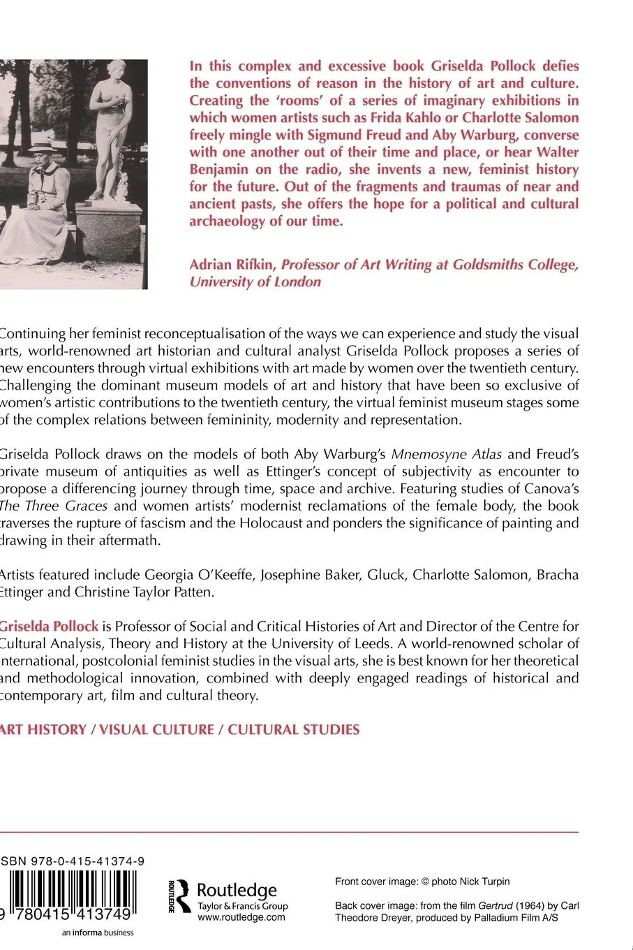 Rückseite: 9780415413749 | Encounters in the Virtual Feminist Museum | Griselda Pollock | Buch