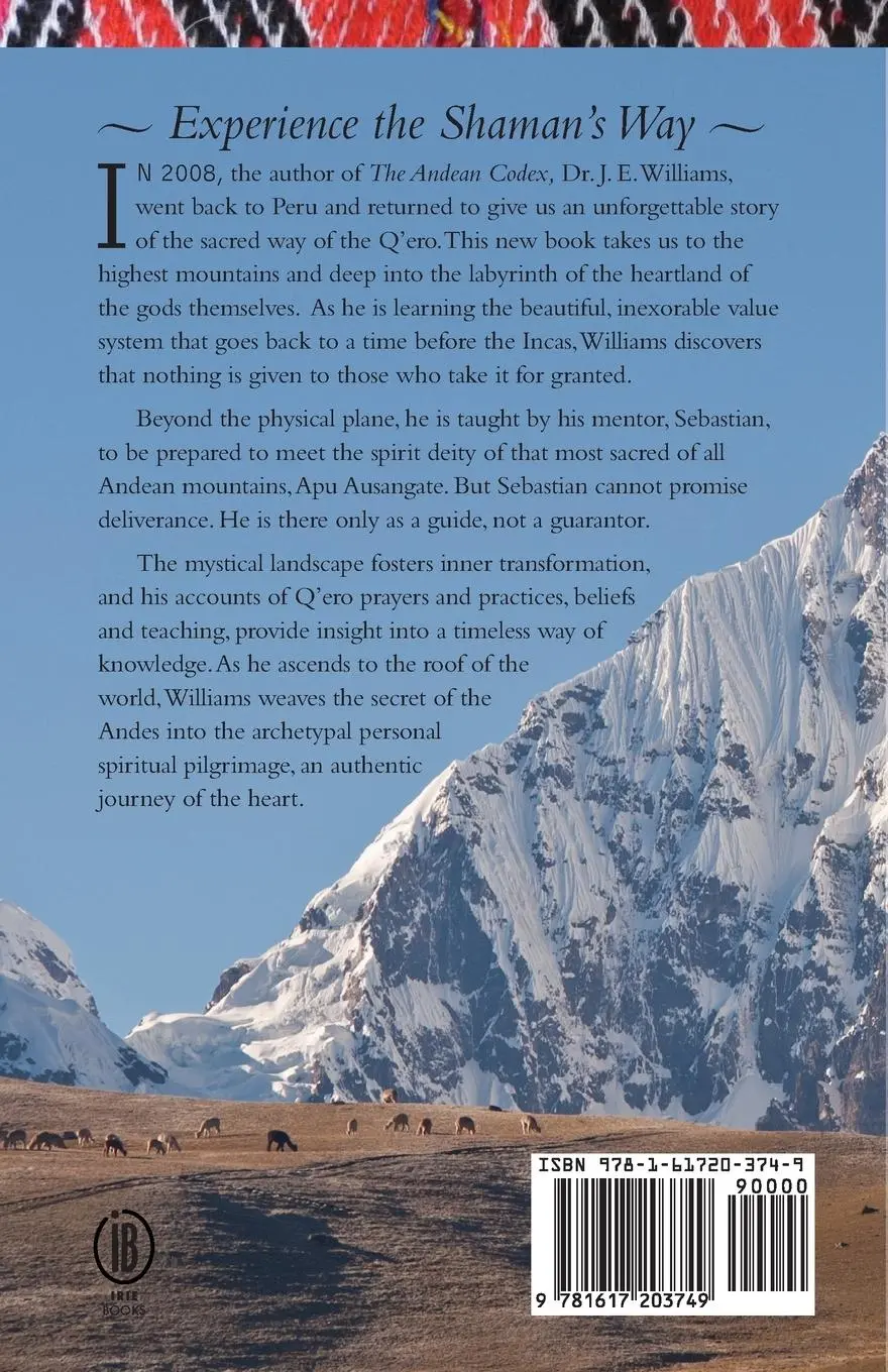 Rückseite: 9781617203749 | Light of the Andes | In Search of Shamanic Wisdom in Peru | Williams