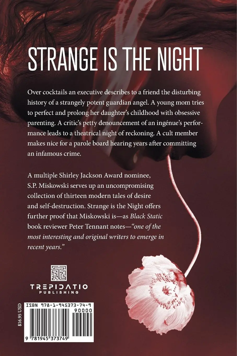 Rückseite: 9781945373749 | Strange is the Night | S. P. Miskowski | Taschenbuch | Paperback