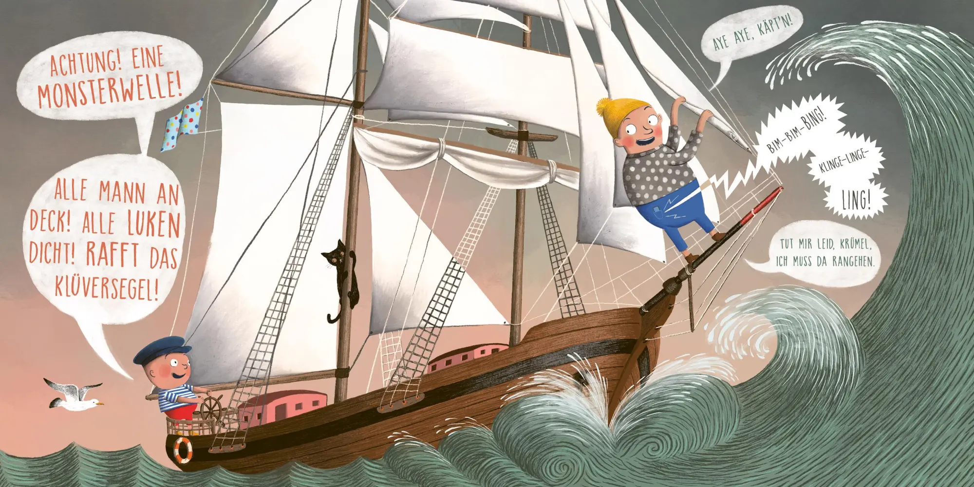 Bild: 9783328303749 | Ahoi! Alle an Bord und Leinen los! | Bilderbuch ab 4 Jahren | Blackall