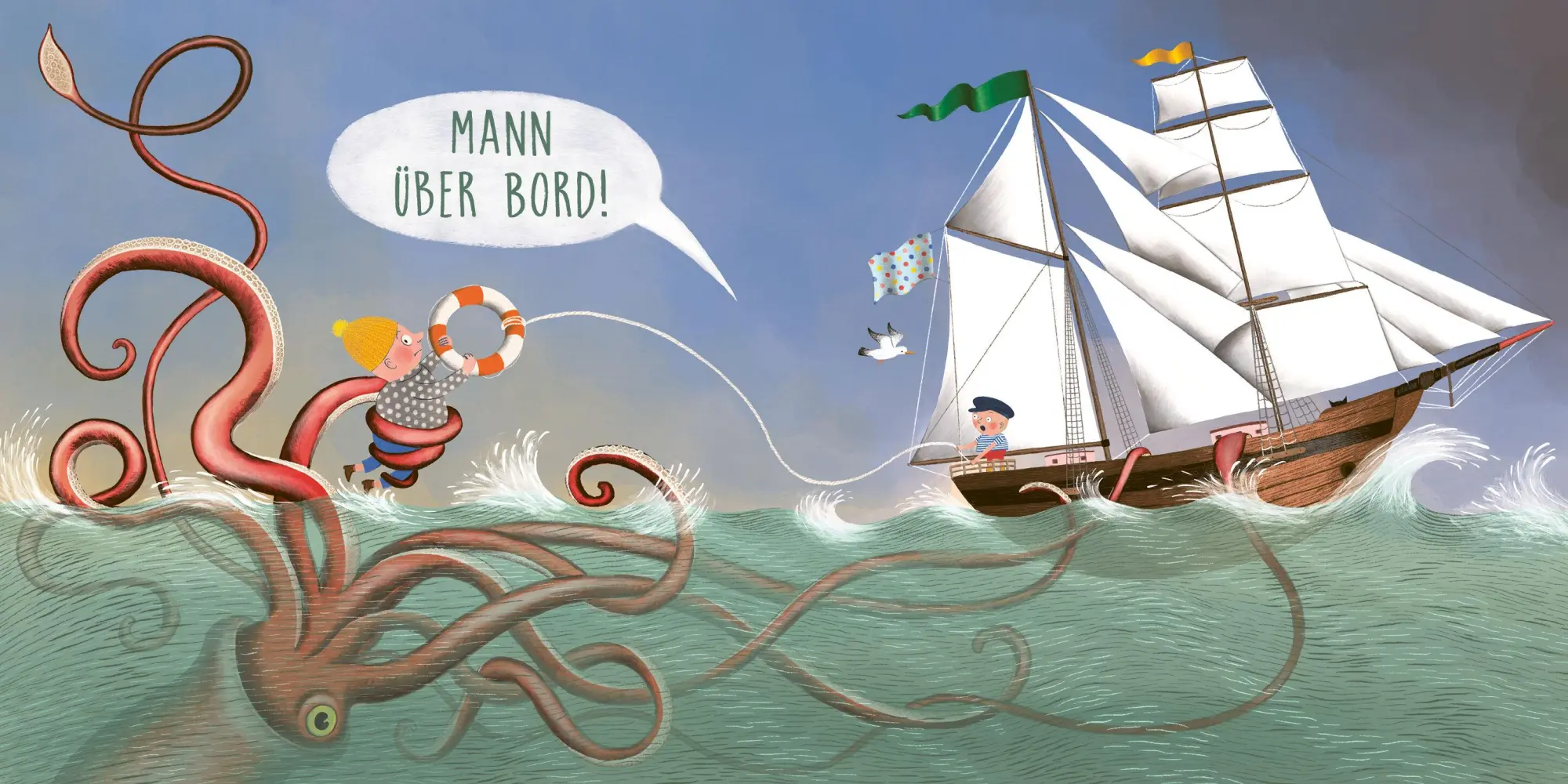 Bild: 9783328303749 | Ahoi! Alle an Bord und Leinen los! | Bilderbuch ab 4 Jahren | Blackall