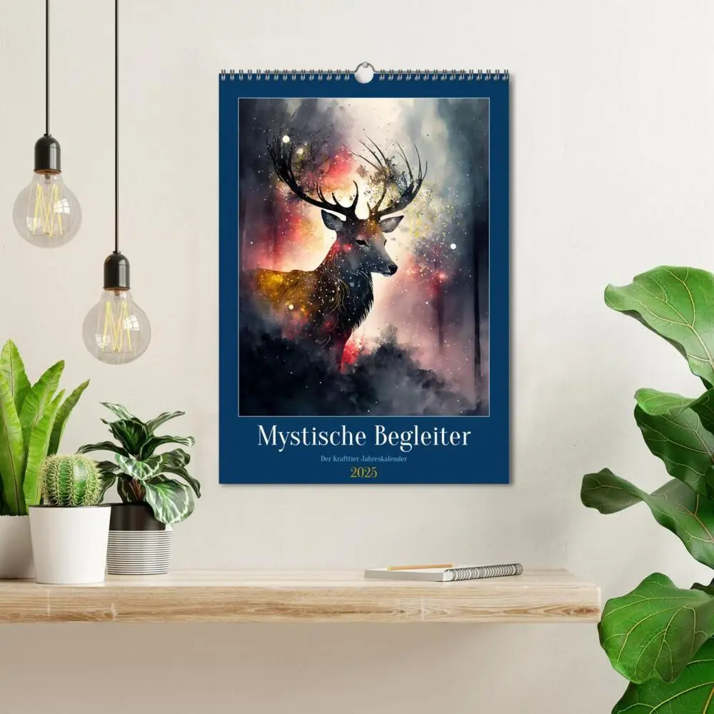 Bild: 9783435843749 | Mystische Begleiter (Wandkalender 2025 DIN A3 hoch), CALVENDO...