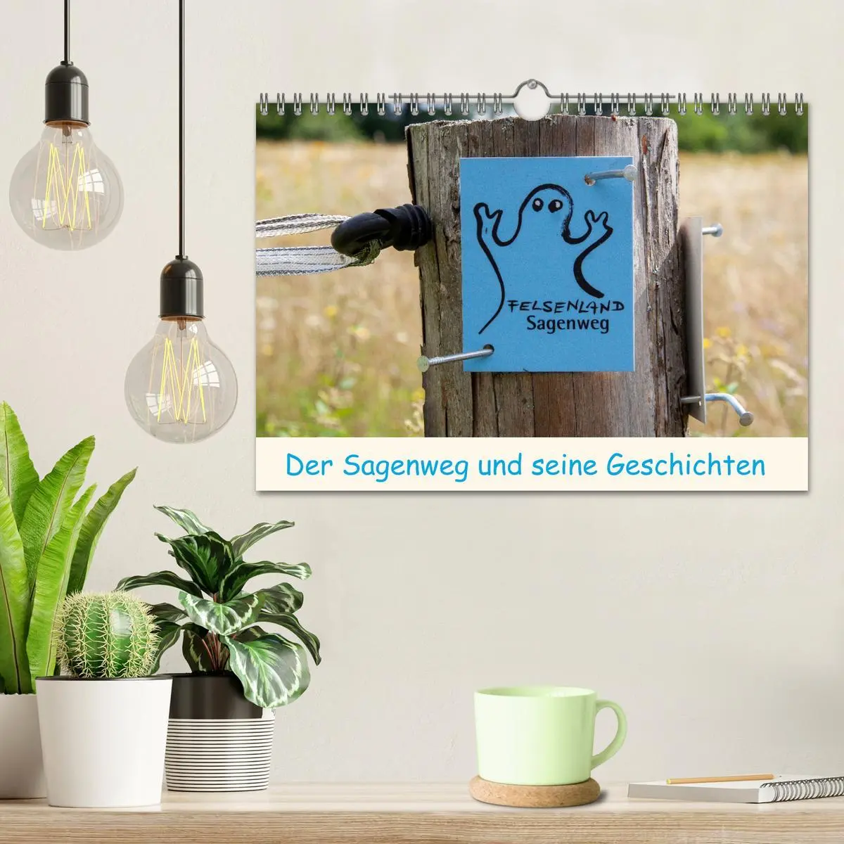 Bild: 9783457623749 | Der Sagenweg und seine Geschichten (Wandkalender 2026 DIN A4 quer),...