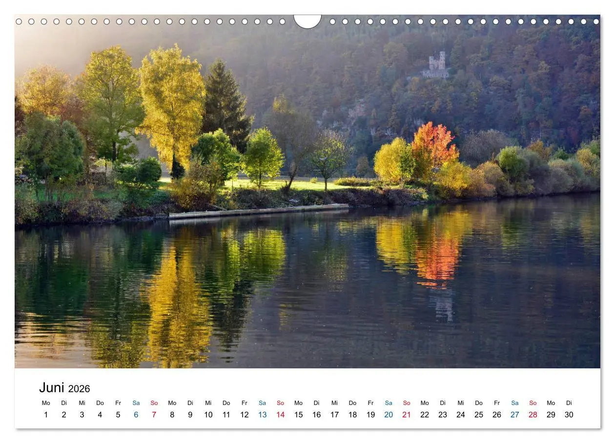 Bild: 9783457863749 | Odenwald - Impressionen (Wandkalender 2026 DIN A3 quer), CALVENDO...