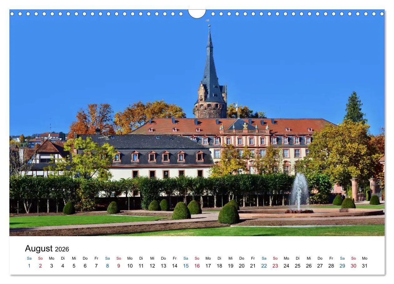 Bild: 9783457863749 | Odenwald - Impressionen (Wandkalender 2026 DIN A3 quer), CALVENDO...