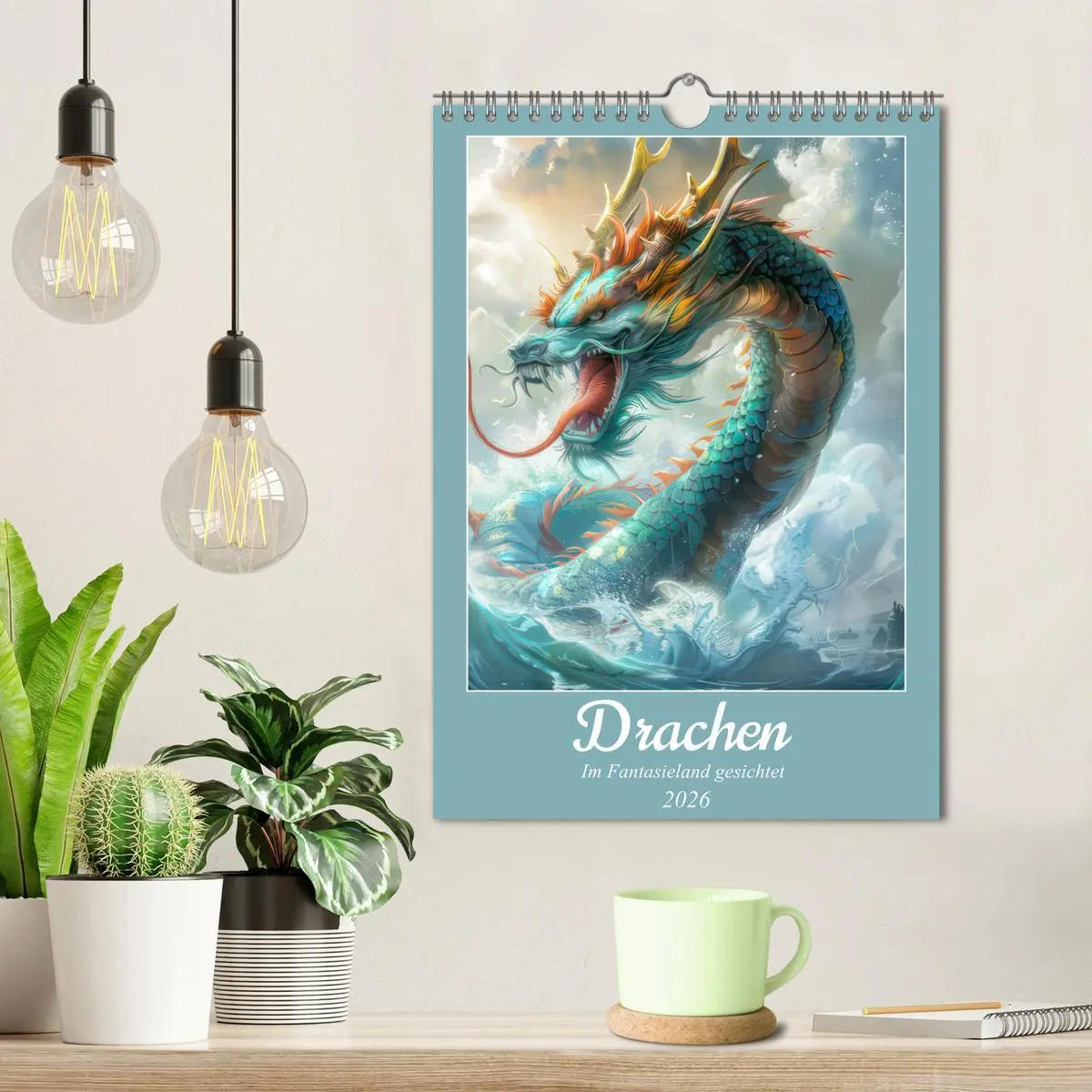 Bild: 9783516263749 | Drachen - Im Fantasieland gesichtet (Wandkalender 2026 DIN A4...