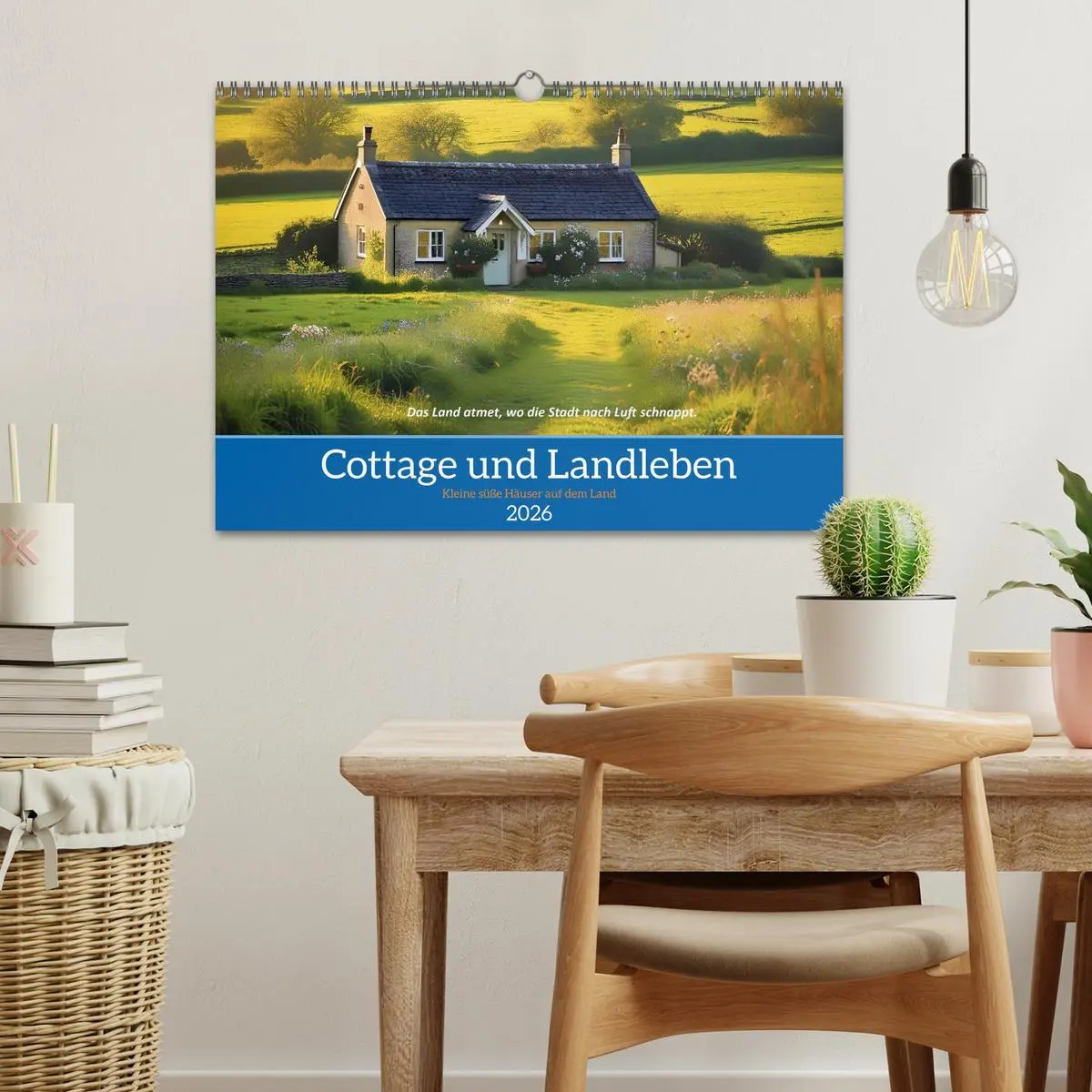 Bild: 9783516643749 | Cottage und Landleben (Wandkalender 2026 DIN A3 quer), CALVENDO...