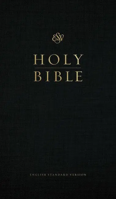 Cover: 9798874903749 | ESV Church Bible, Large Print, Red Letter (Hardcover, Black) | Bibles