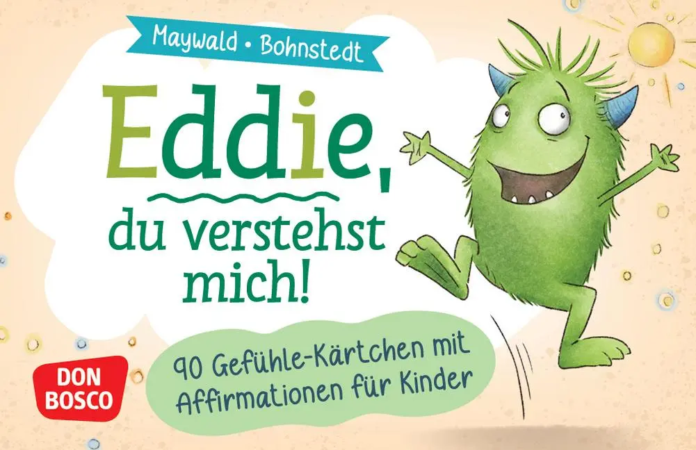 Cover: 4260694923849 | Eddie, du verstehst mich! 90 Gefühle-Kärtchen mit Affirmationen für...