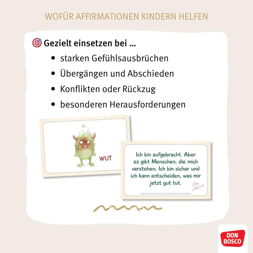 Bild: 4260694923849 | Eddie, du verstehst mich! 90 Gefühle-Kärtchen mit Affirmationen für...