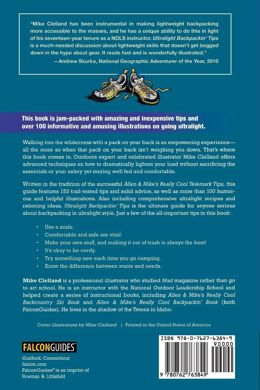 Rückseite: 9780762763849 | Ultralight Backpackin' Tips | Mike Clelland | Taschenbuch | Englisch