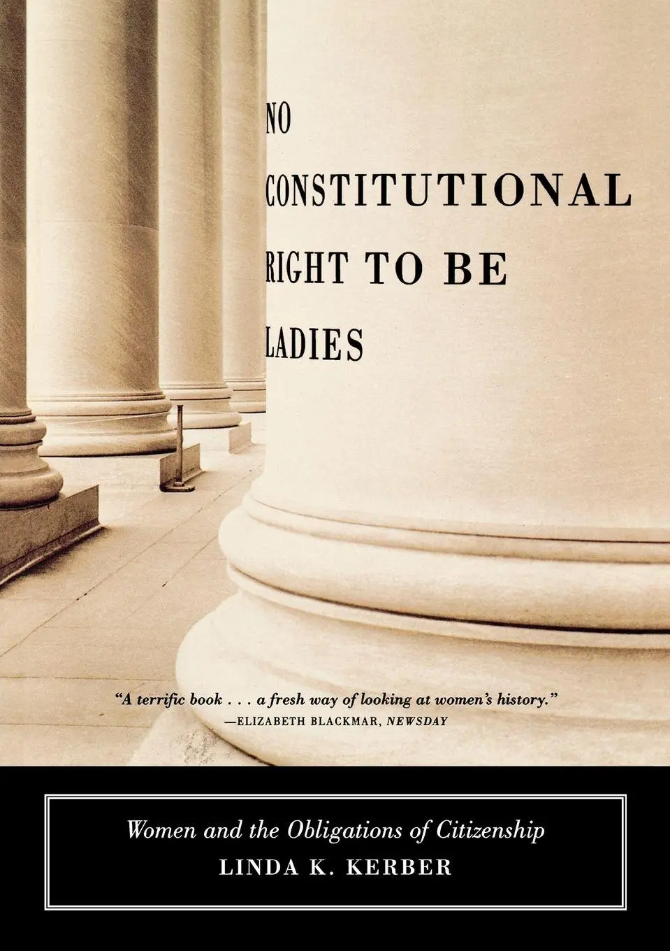 Cover: 9780809073849 | No Constitutional Right to Be Ladies | Linda K. Kerber | Taschenbuch