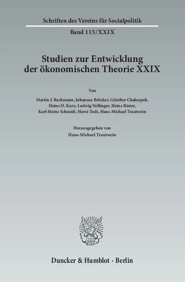 Cover: 9783428143849 | Die Entwicklung der Raumwirtschaftslehre von ihren Anfängen bis in...