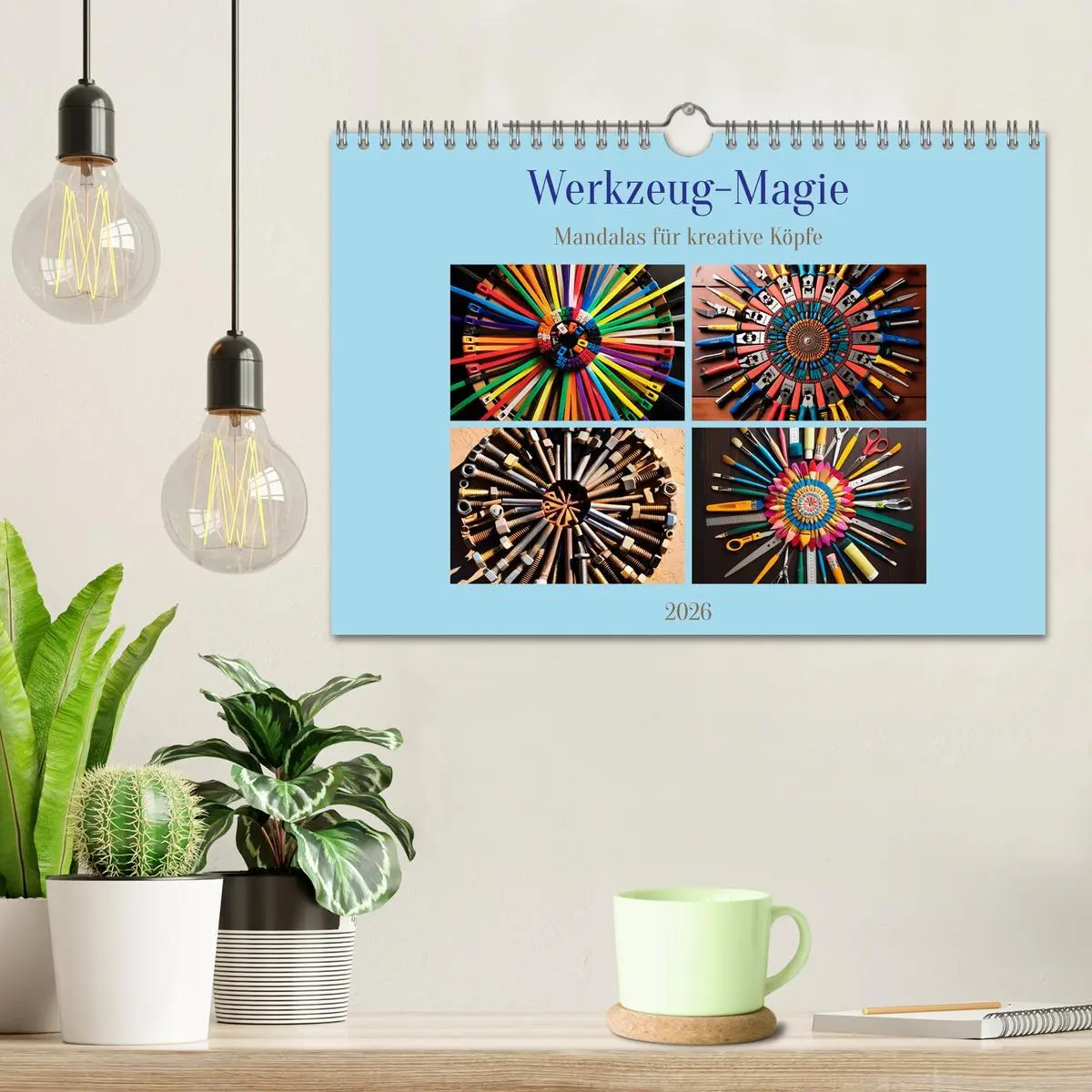 Bild: 9783457303849 | Werkzeug-Magie (Wandkalender 2026 DIN A4 quer), CALVENDO...