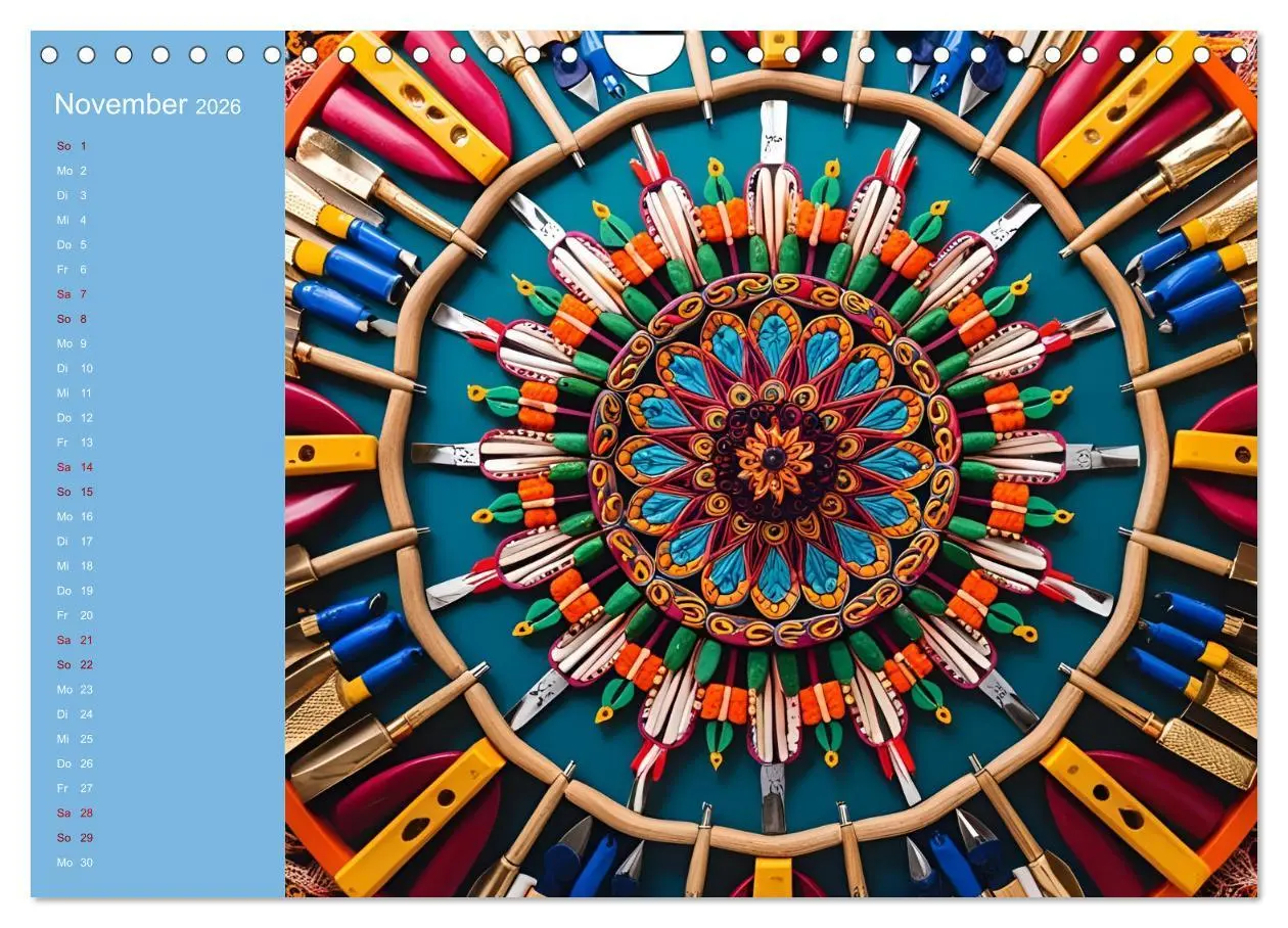 Bild: 9783457303849 | Werkzeug-Magie (Wandkalender 2026 DIN A4 quer), CALVENDO...