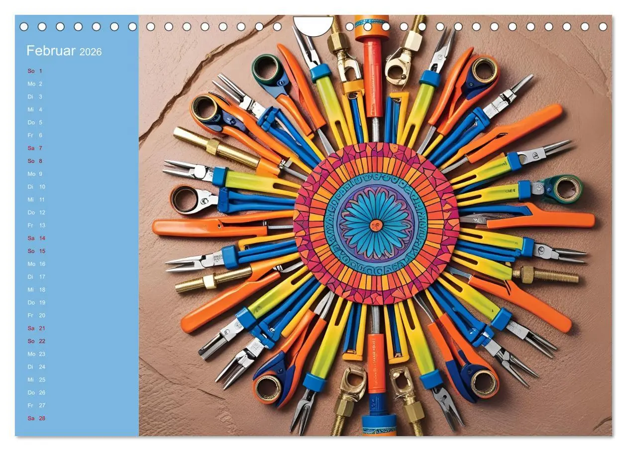 Bild: 9783457303849 | Werkzeug-Magie (Wandkalender 2026 DIN A4 quer), CALVENDO...
