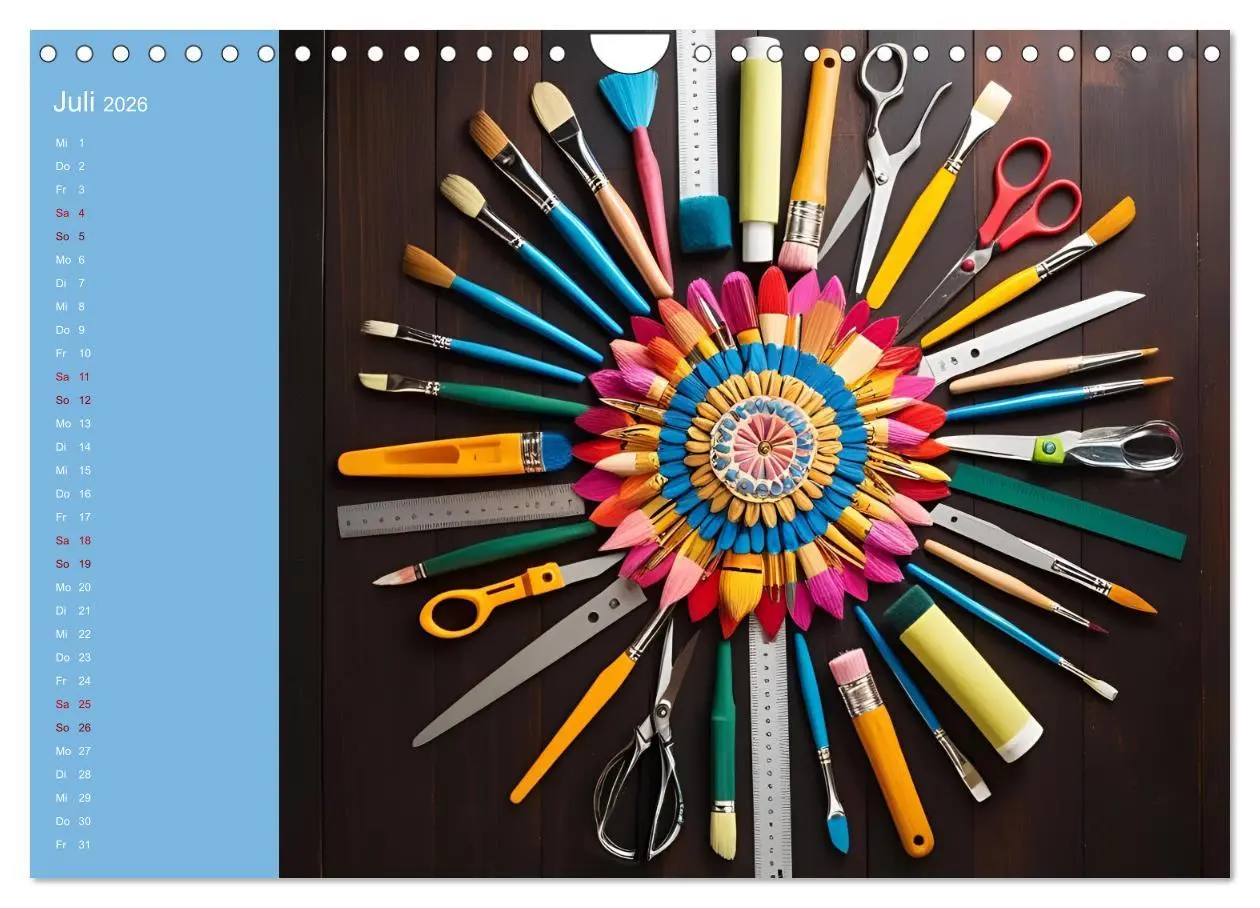 Bild: 9783457303849 | Werkzeug-Magie (Wandkalender 2026 DIN A4 quer), CALVENDO...